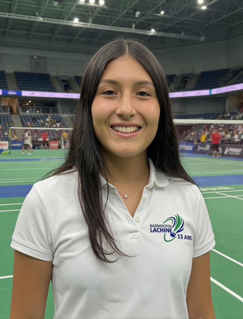 Celina Barrera, Gym supervisor at Badminton Lachine