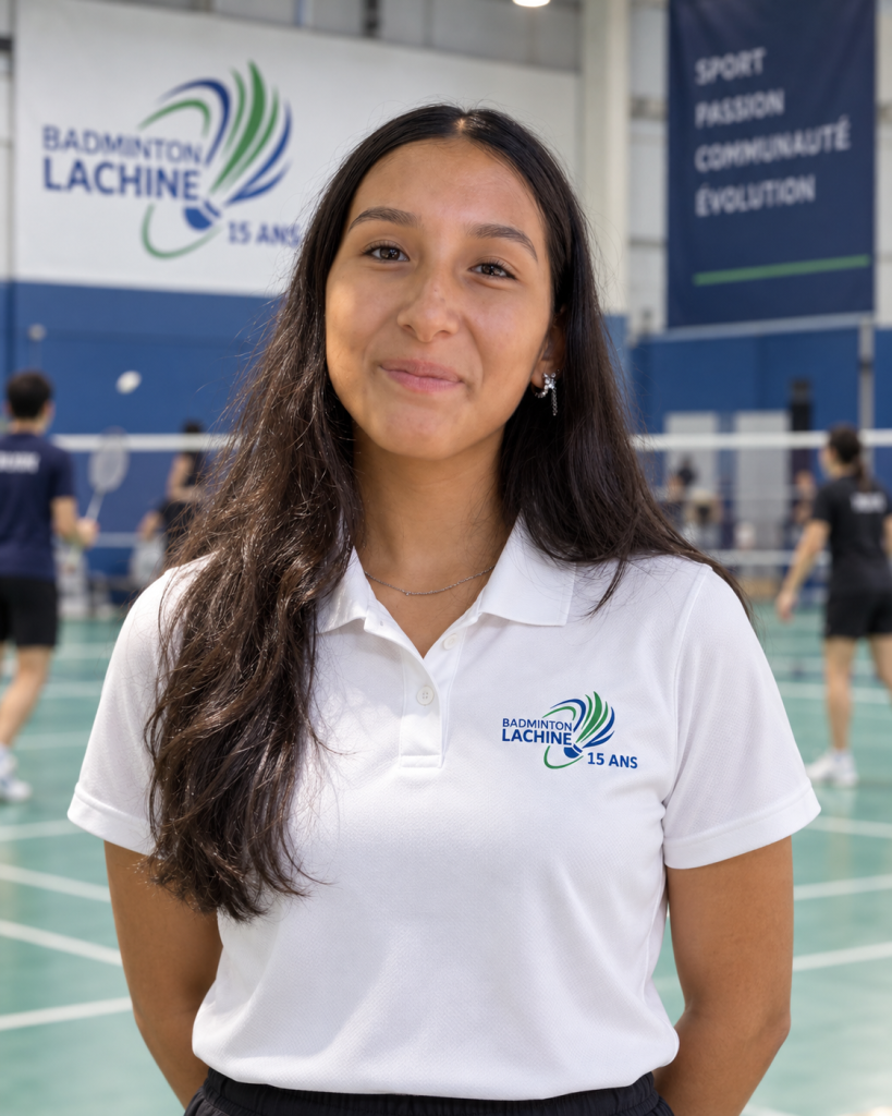 Eloise Barrera, Gym supervisor at Badminton Lachine