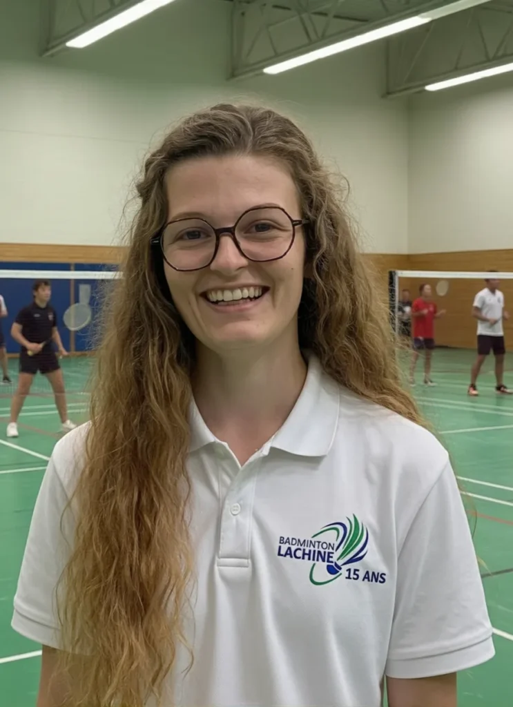 Olivia Jay, Gym supervisor at Badminton Lachine